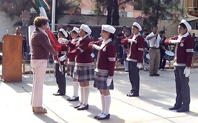 Entrega del Lábaro Patrio